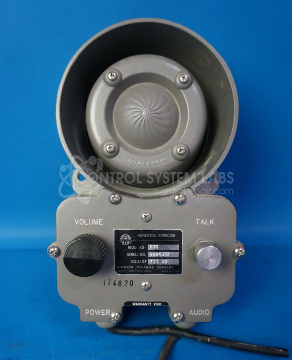 Atkinson Dynamics AD27C Industrial Control System Labs